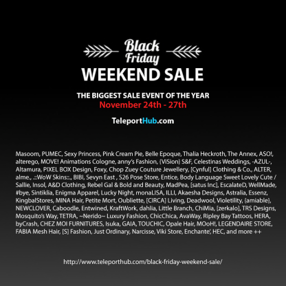 TeleportHub.com - Black Friday Weekend Sale 2017 Poster